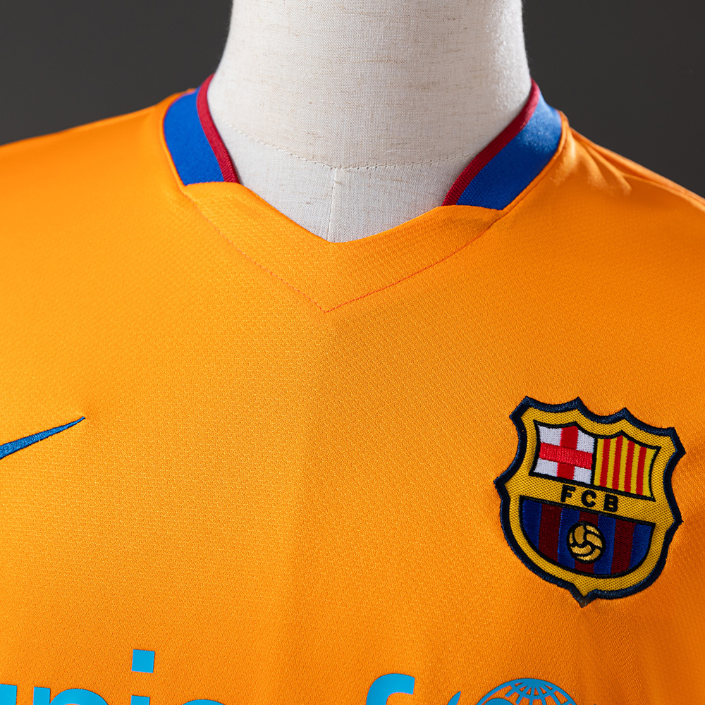 Barcelona 2006/07 Away Retro Jersey – Vintage Replica Football Soccer Shirt – Size S–XXL