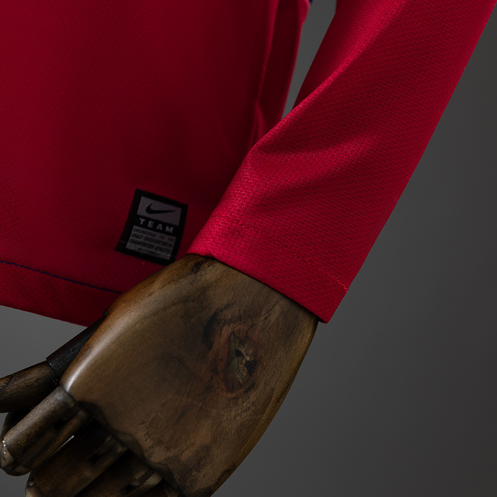 Barcelona 2008/09 Home Long Sleeve Retro Jersey – Vintage Replica Football Soccer Shirt – Size S–XXL