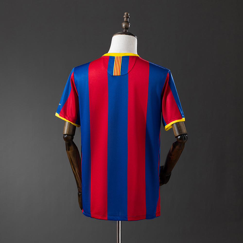 Barcelona 2010/11 Home Retro Jersey – Vintage Replica Football Soccer Shirt – Size S–4XL