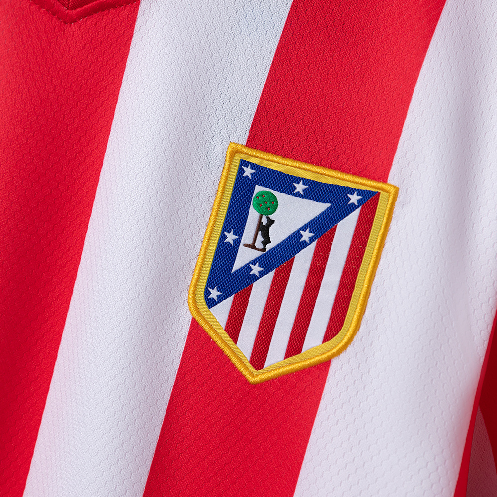 Atletico Madrid 2012/13 Home Retro Jersey – Vintage Replica Football Soccer Shirt – Size S–2XL