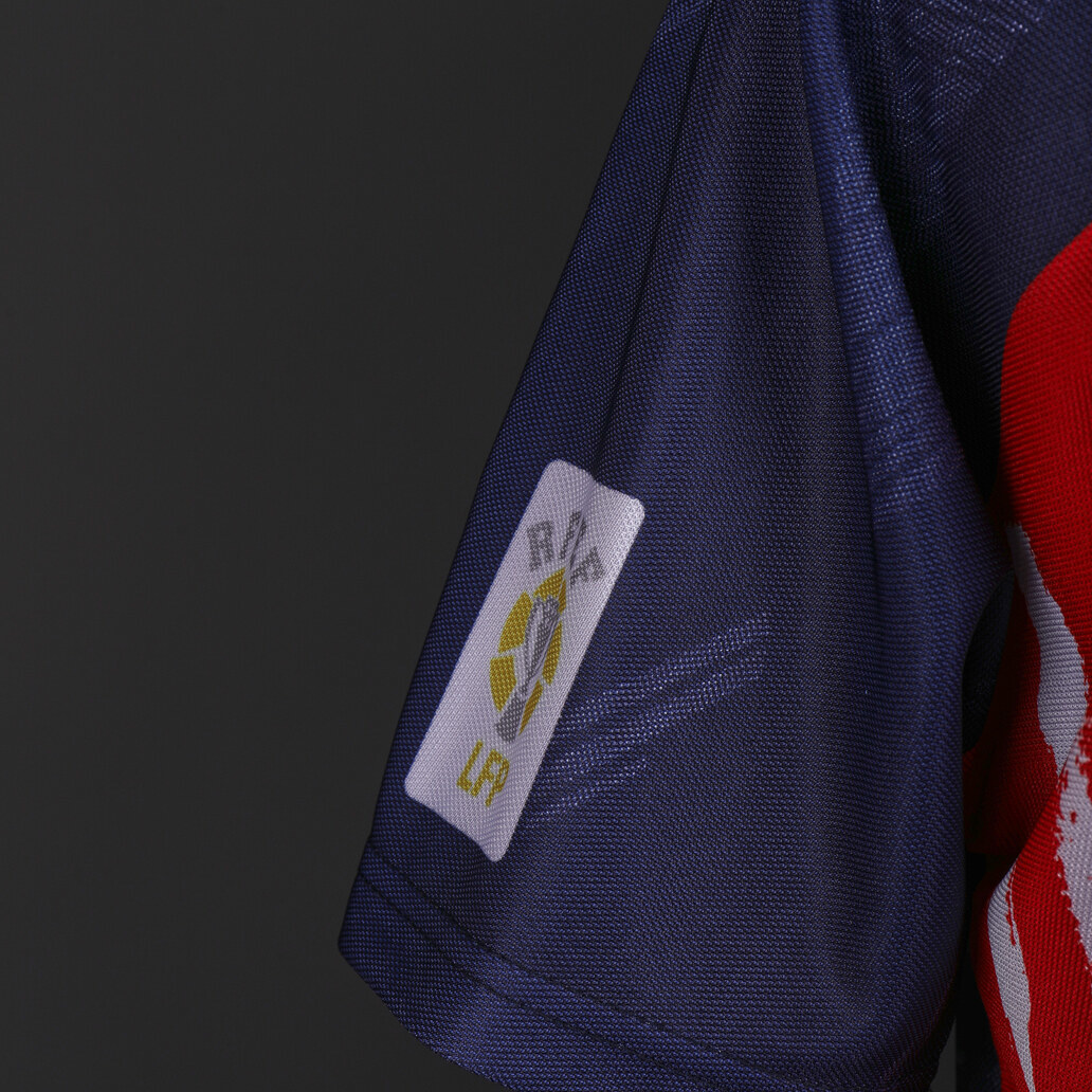 Atletico Madrid 1991 Home Retro Jersey – Vintage Replica Football Soccer Shirt – Size S–XXL