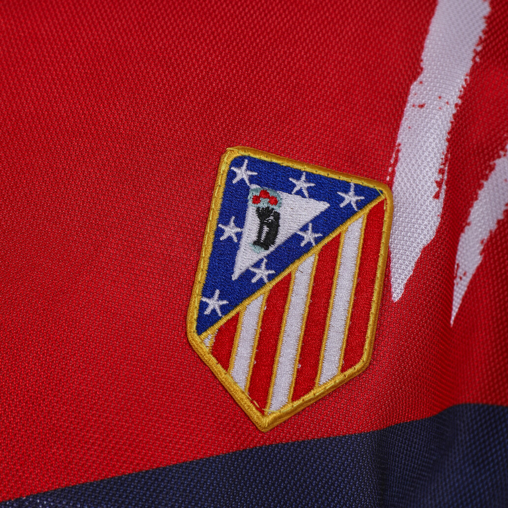 Atletico Madrid 1991 Home Retro Jersey – Vintage Replica Football Soccer Shirt – Size S–XXL