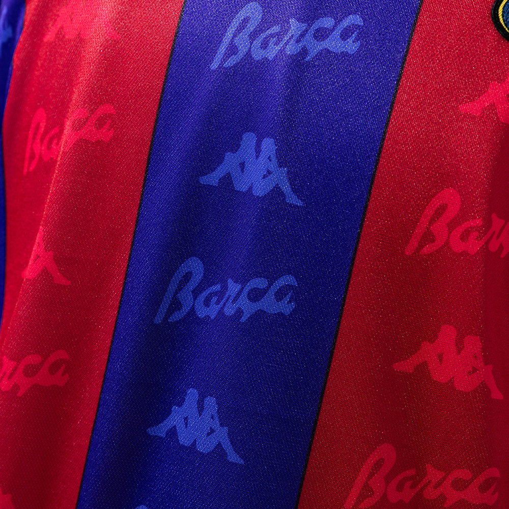 Barcelona 1995/97 Home Retro Jersey – Vintage Replica Football Soccer Shirt – Size S–XXL