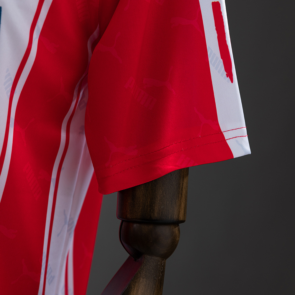 Atletico Madrid 1994/95 Home Retro Jersey – Vintage Replica Football Soccer Shirt – Size S–XXL