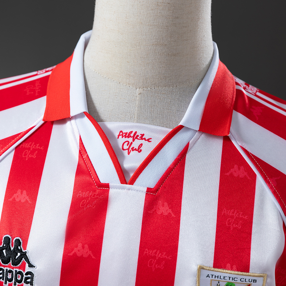 Athletic Club Bilbao 1995/97 Home Retro Jersey – Vintage Replica Football Soccer Shirt – Size S–XXL