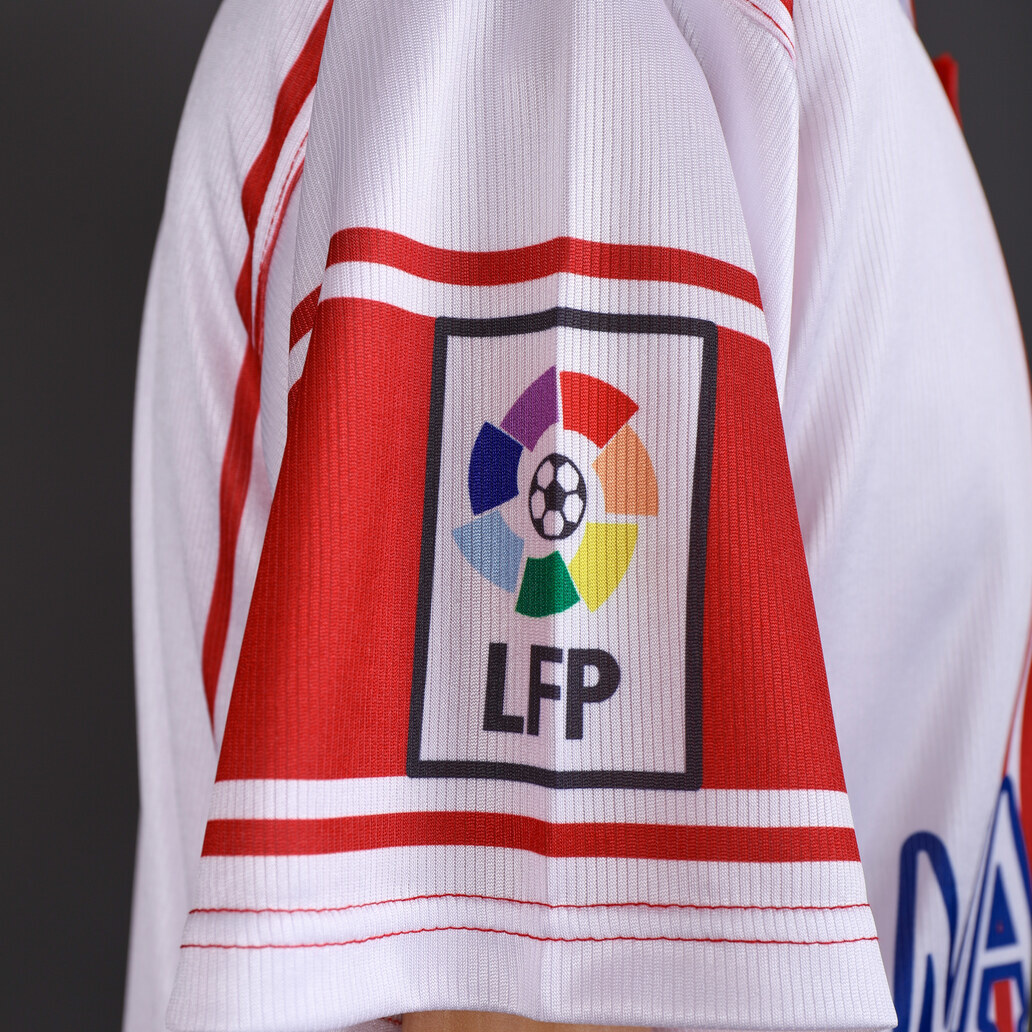 Atletico Madrid 1999/00 Home Retro Jersey – Vintage Replica Football Soccer Shirt – Size S–XXL