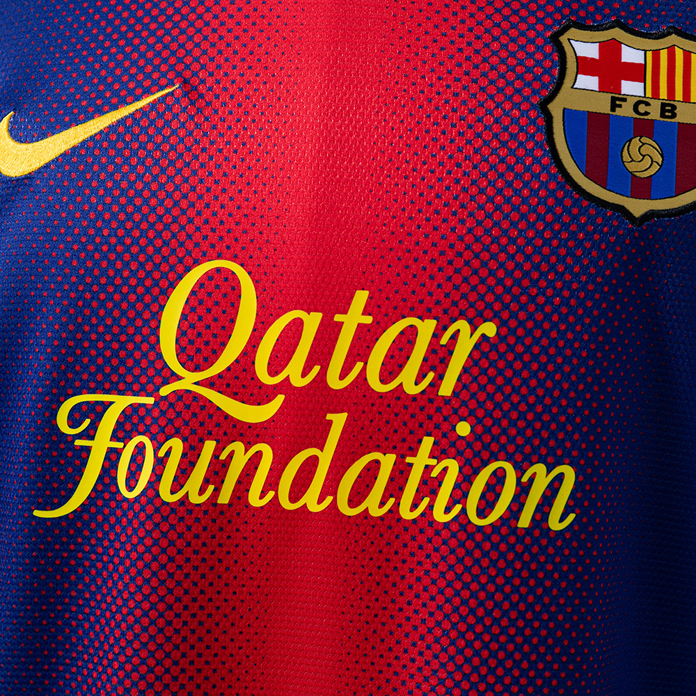 Barcelona 2012/13 Home Retro Jersey – Vintage Replica Football Soccer Shirt – Size S–XXL