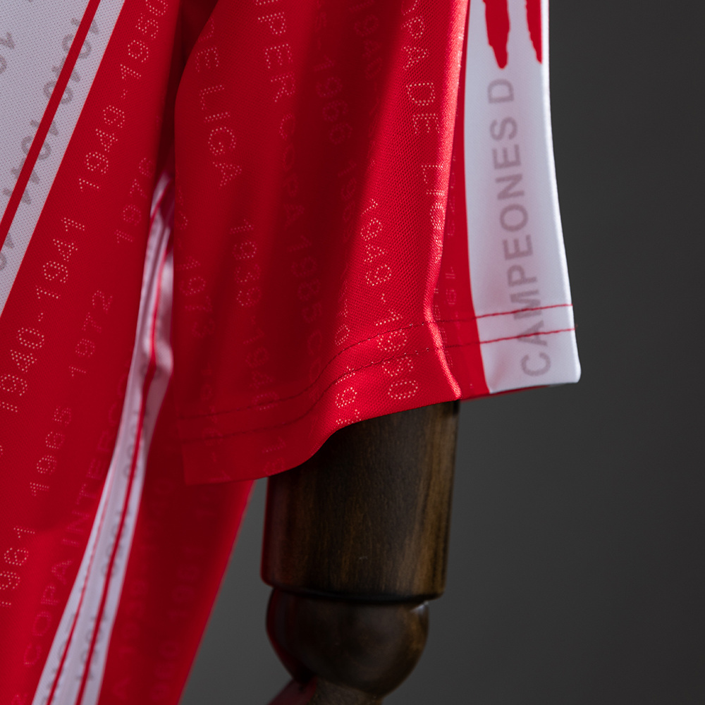 Atletico Madrid 1995/96 Home Retro Jersey – Vintage Replica Football Soccer Shirt – Size S–XXL