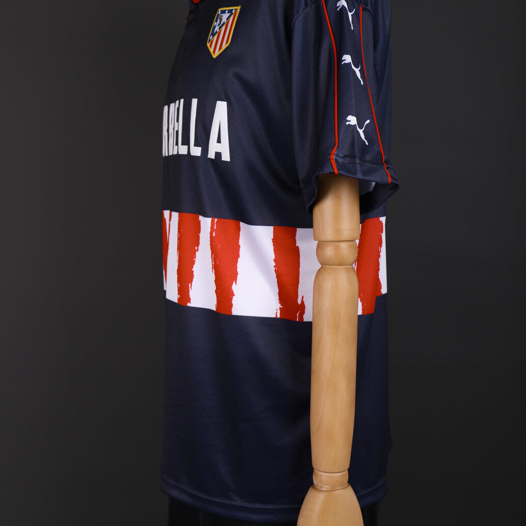 Atletico Madrid 1997/98 Away Retro Jersey – Vintage Replica Football Soccer Shirt – Size S–XXL