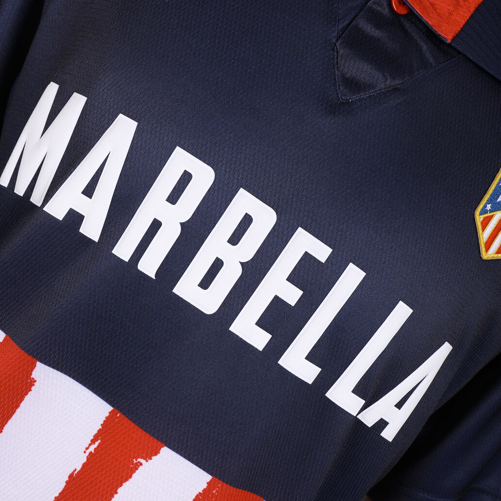 Atletico Madrid 1997/98 Away Retro Jersey – Vintage Replica Football Soccer Shirt – Size S–XXL