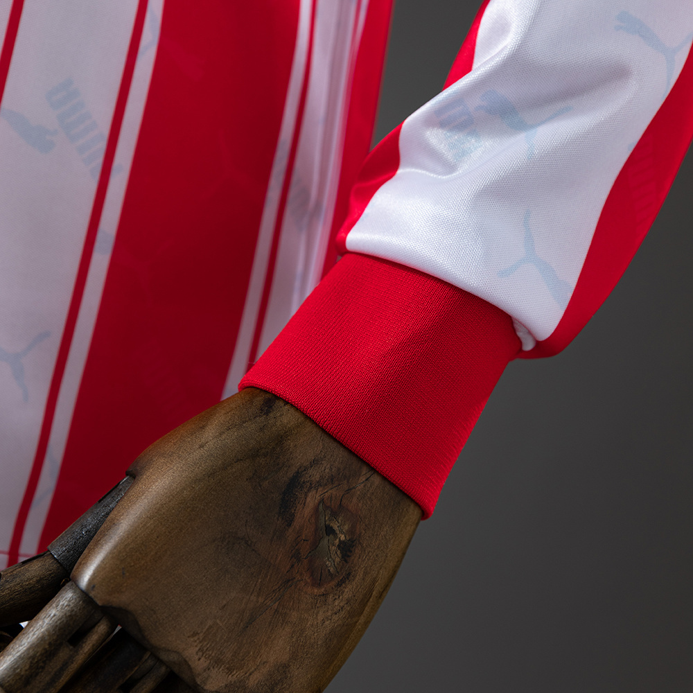 Atletico Madrid 1994/95 Home Long Sleeve Retro Jersey – Vintage Replica Football Soccer Shirt – Size S–XXL