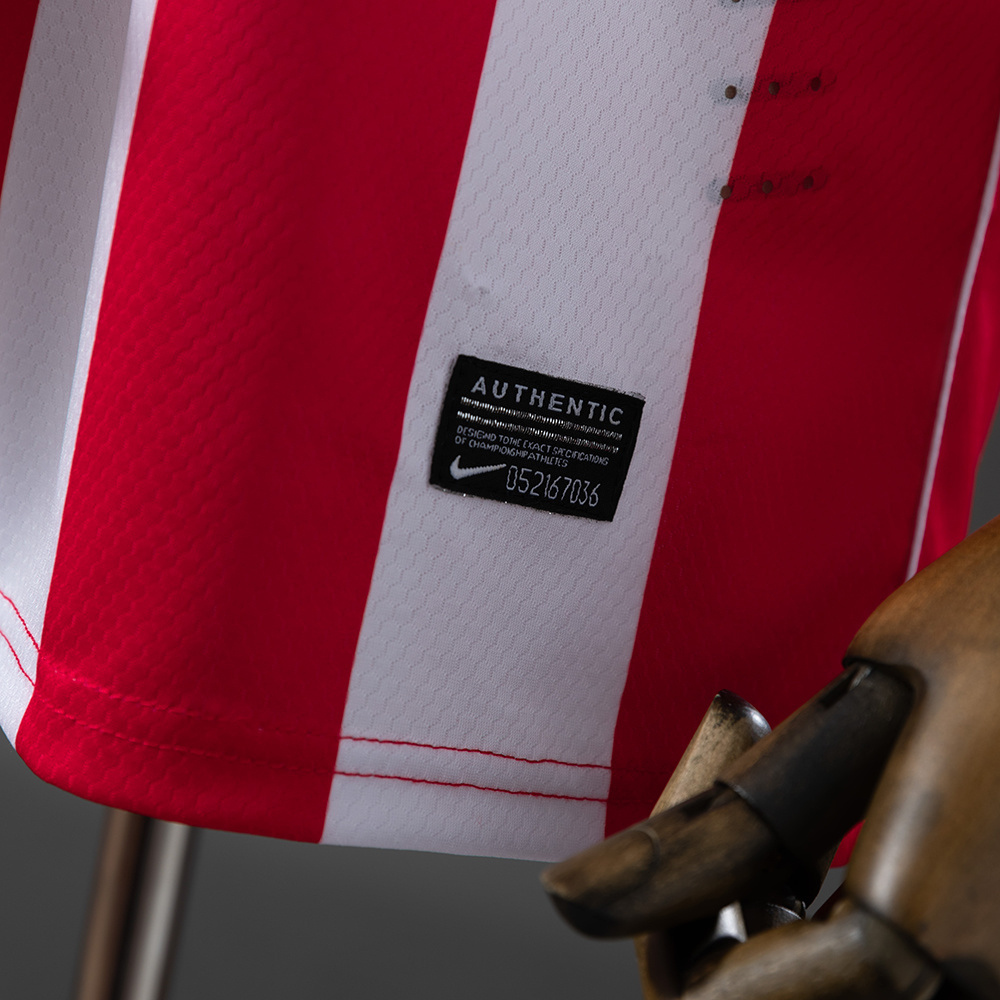 Atletico Madrid 2013/14 Home Retro Jersey – Vintage Replica Football Soccer Shirt – Size S–XXL