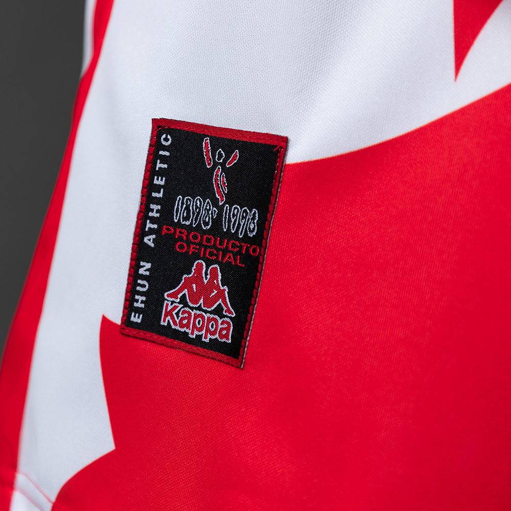 Athletic Club Bilbao 1997/98 100th Anniversary Retro Jersey – Vintage Replica Football Soccer Shirt – Size S–XXL