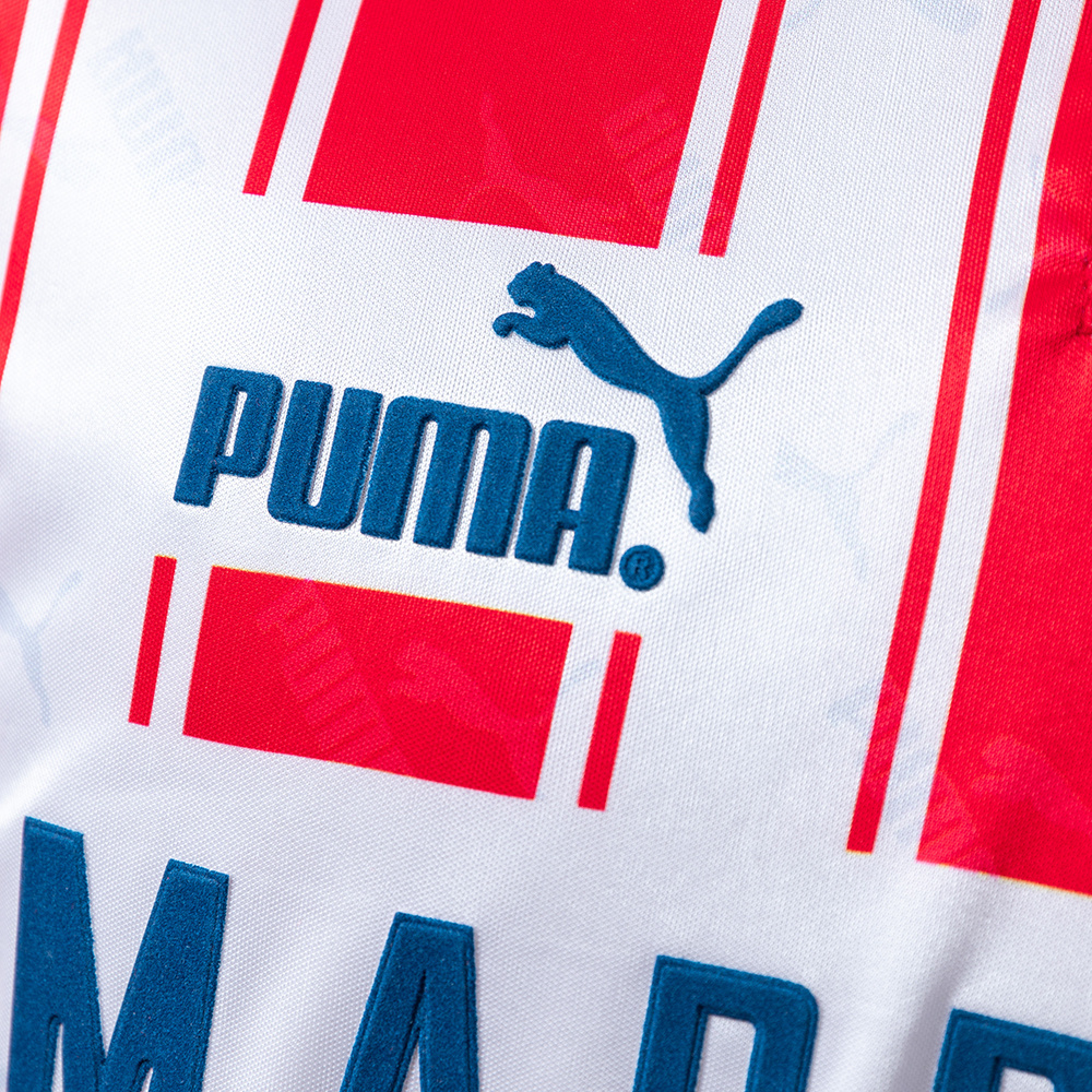 Atletico Madrid 1994/95 Home Retro Jersey – Vintage Replica Football Soccer Shirt – Size S–XXL