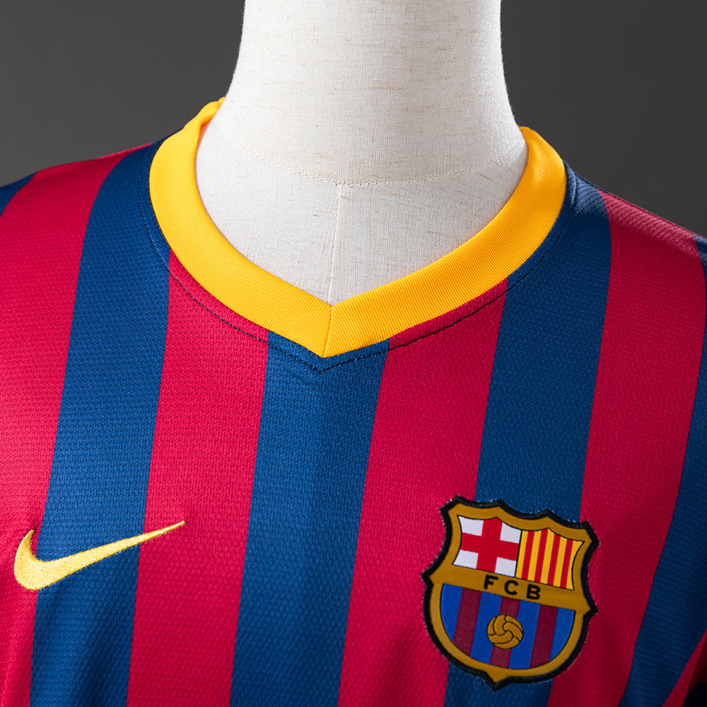 Barcelona 2013/14 Home Retro Jersey – Vintage Replica Football Soccer Shirt – Size S–XXL