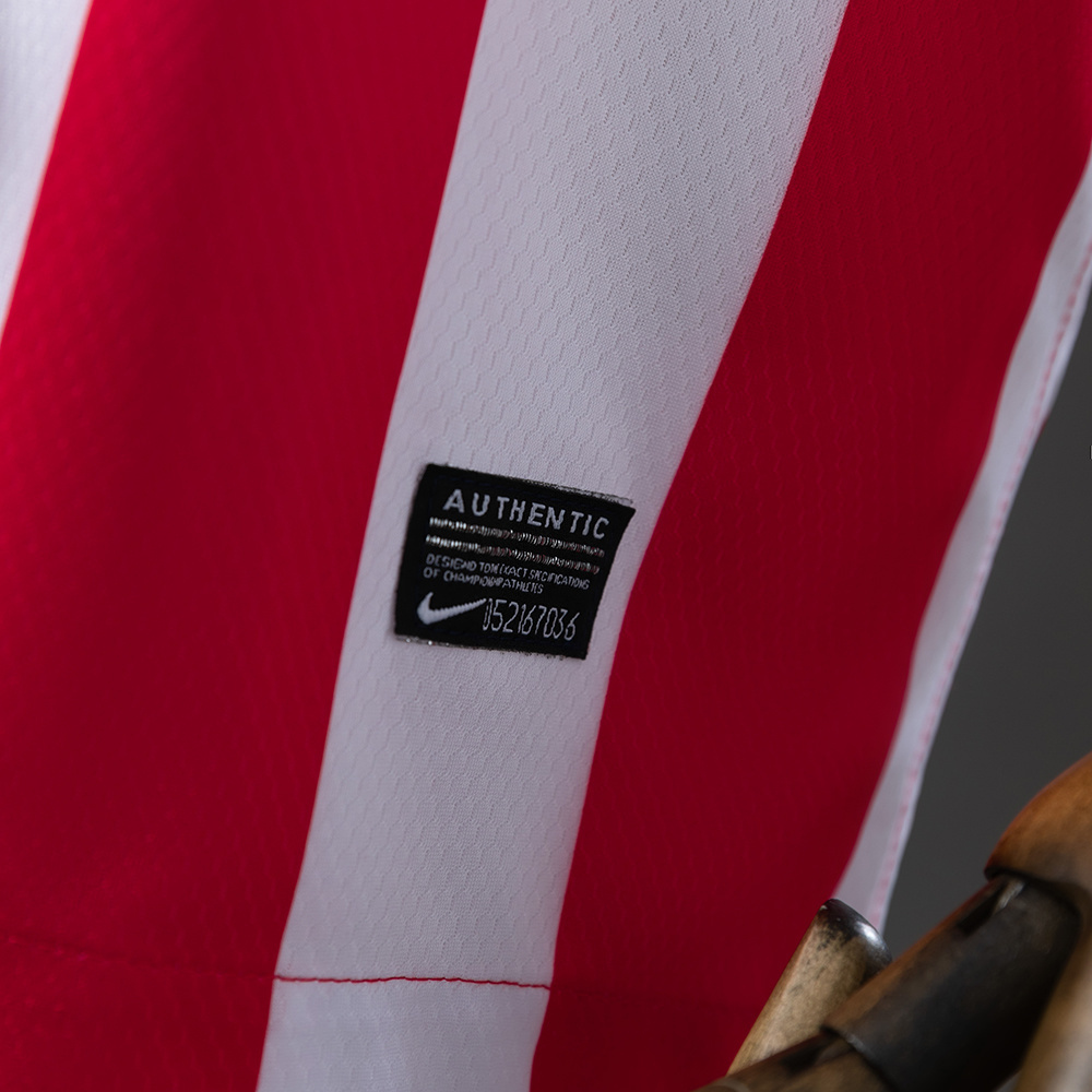 Atletico Madrid 2012/13 Home Retro Jersey – Vintage Replica Football Soccer Shirt – Size S–XXL