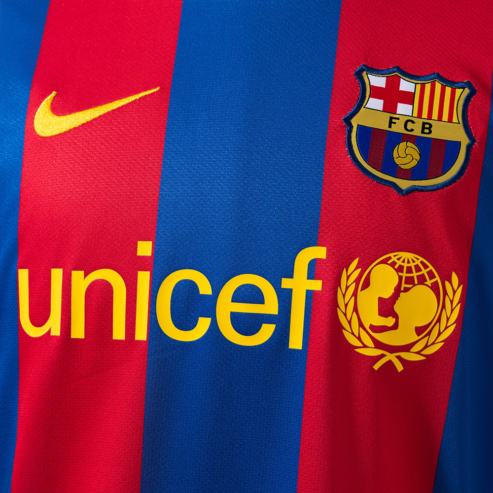 Barcelona 2010/11 Home Retro Jersey – Vintage Replica Football Soccer Shirt – Size S–4XL