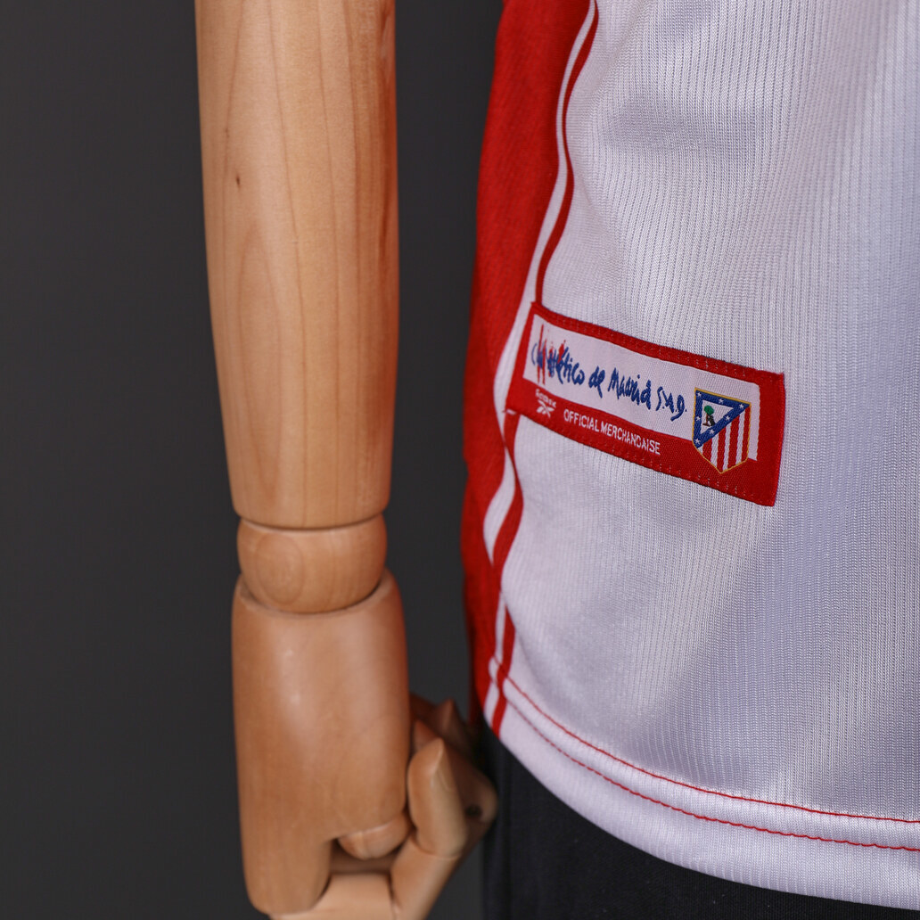 Atletico Madrid 1999/00 Home Retro Jersey – Vintage Replica Football Soccer Shirt – Size S–XXL
