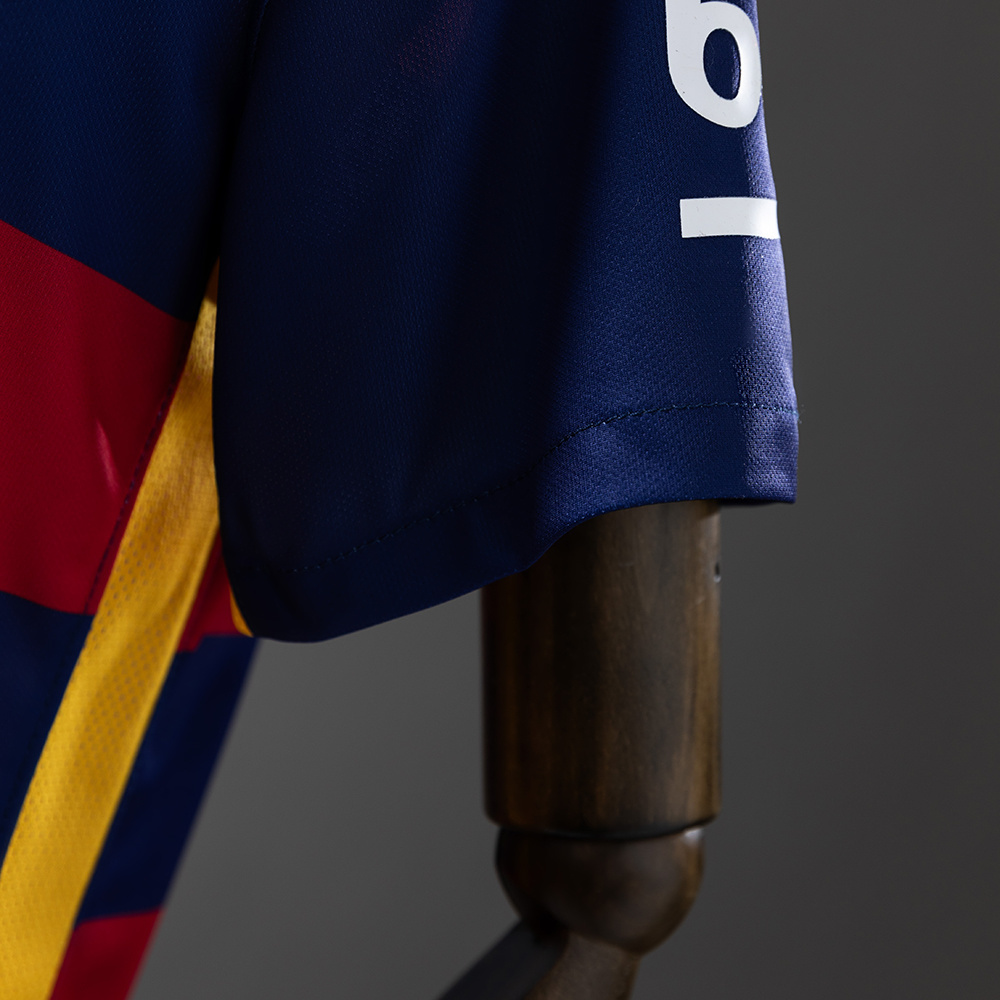 Barcelona 2015/16 Home Retro Jersey – Vintage Replica Football Soccer Shirt – Size S–XXL