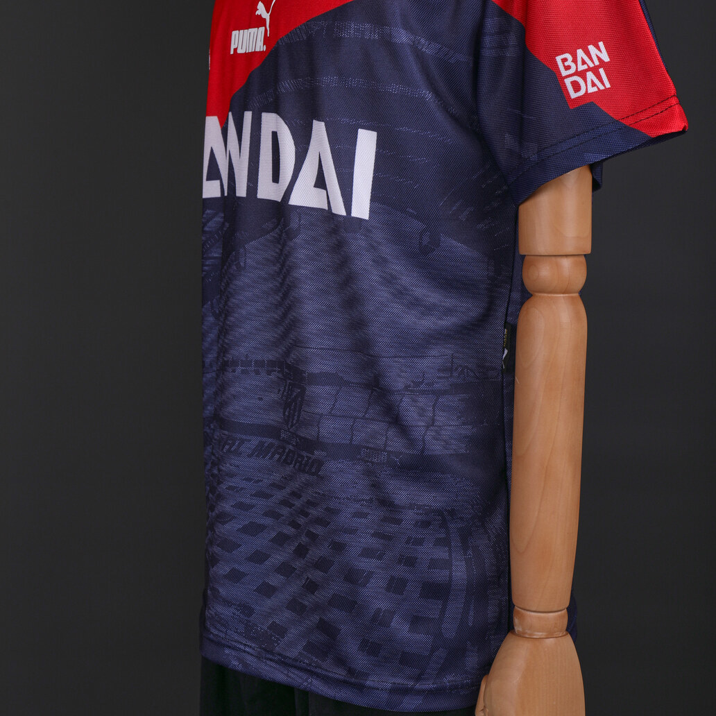 Atletico Madrid 1991 Home Retro Jersey – Vintage Replica Football Soccer Shirt – Size S–XXL