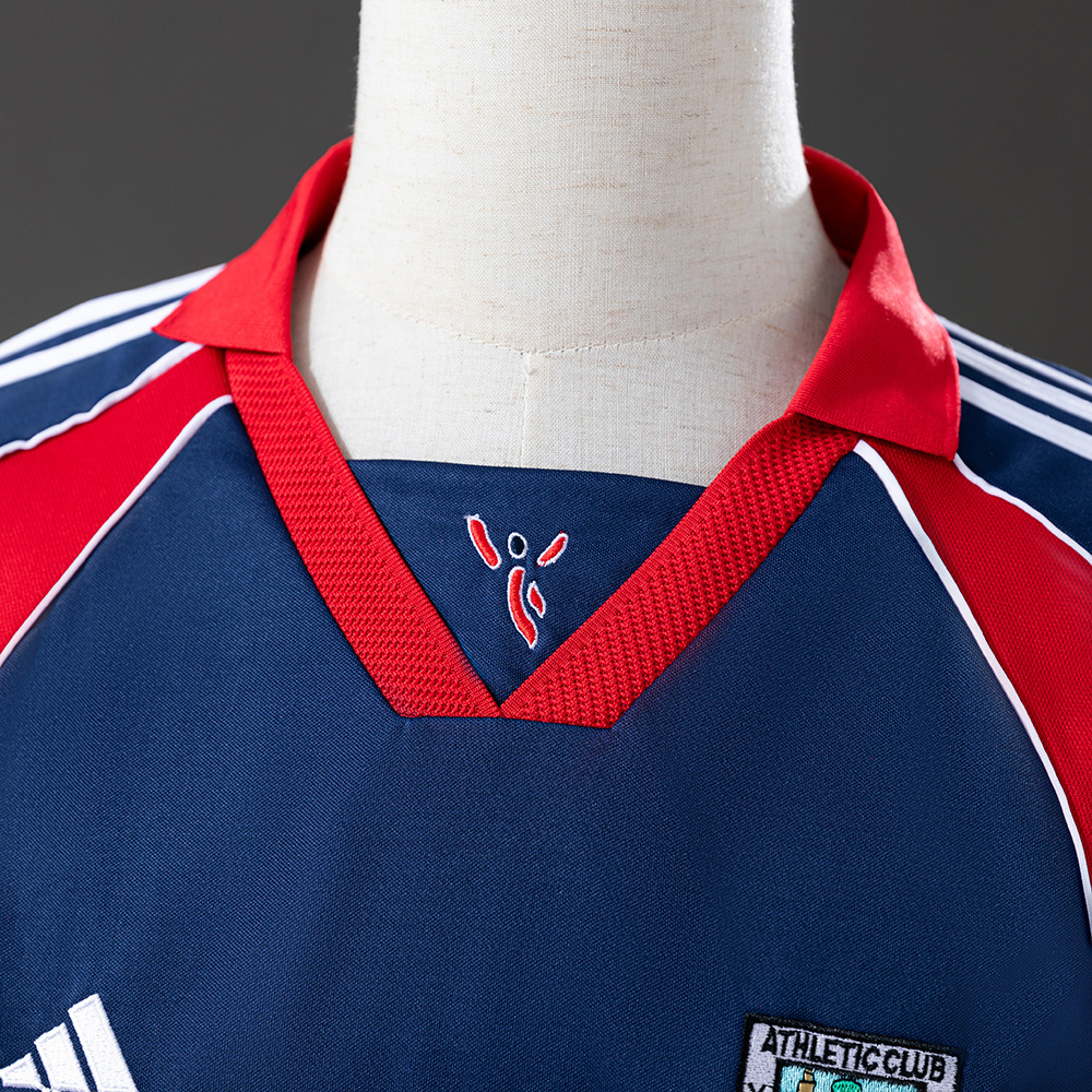 Athletic Club Bilbao 1999/00 Away Retro Jersey – Vintage Replica Football Soccer Shirt – Size S–XXL