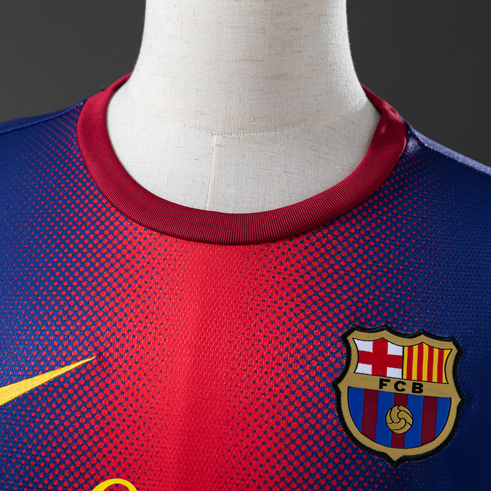 Barcelona 2012/13 Home Retro Jersey – Vintage Replica Football Soccer Shirt – Size S–XXL