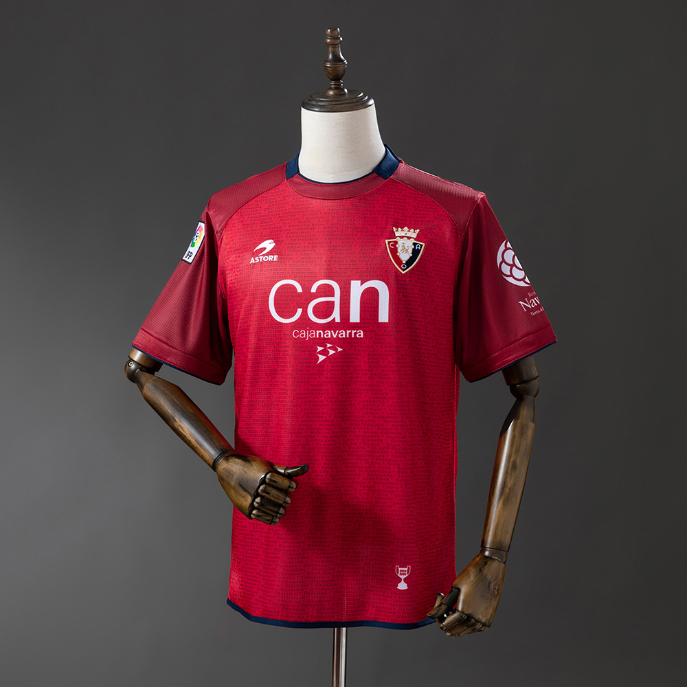 Osasuna 2004/05 Home Retro Jersey – Vintage Replica Football Soccer Shirt – Size S–XXL