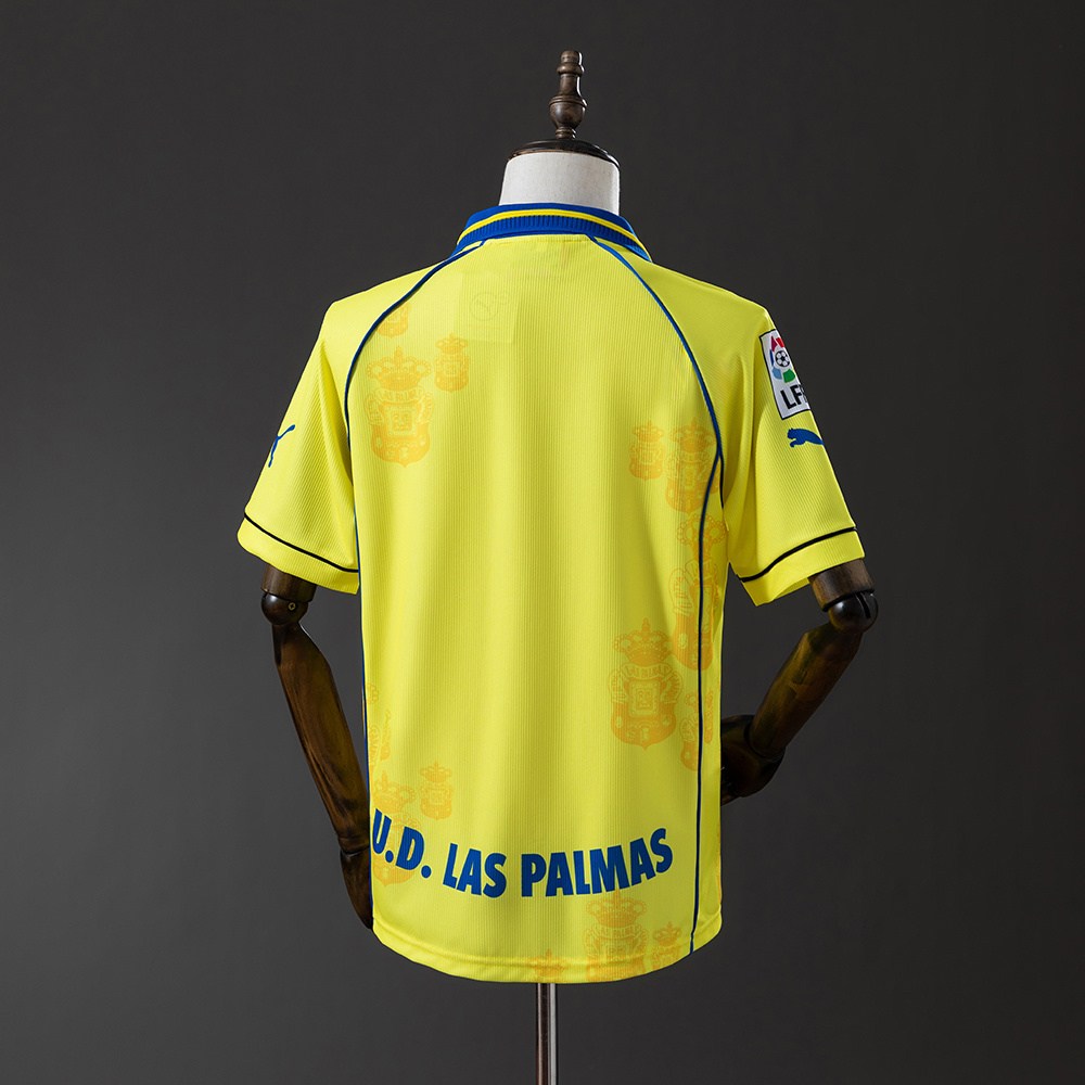 Retro Las Palmas 1997/98 Home Jersey – Vintage Replica Football Soccer Shirt – Size S–XXL