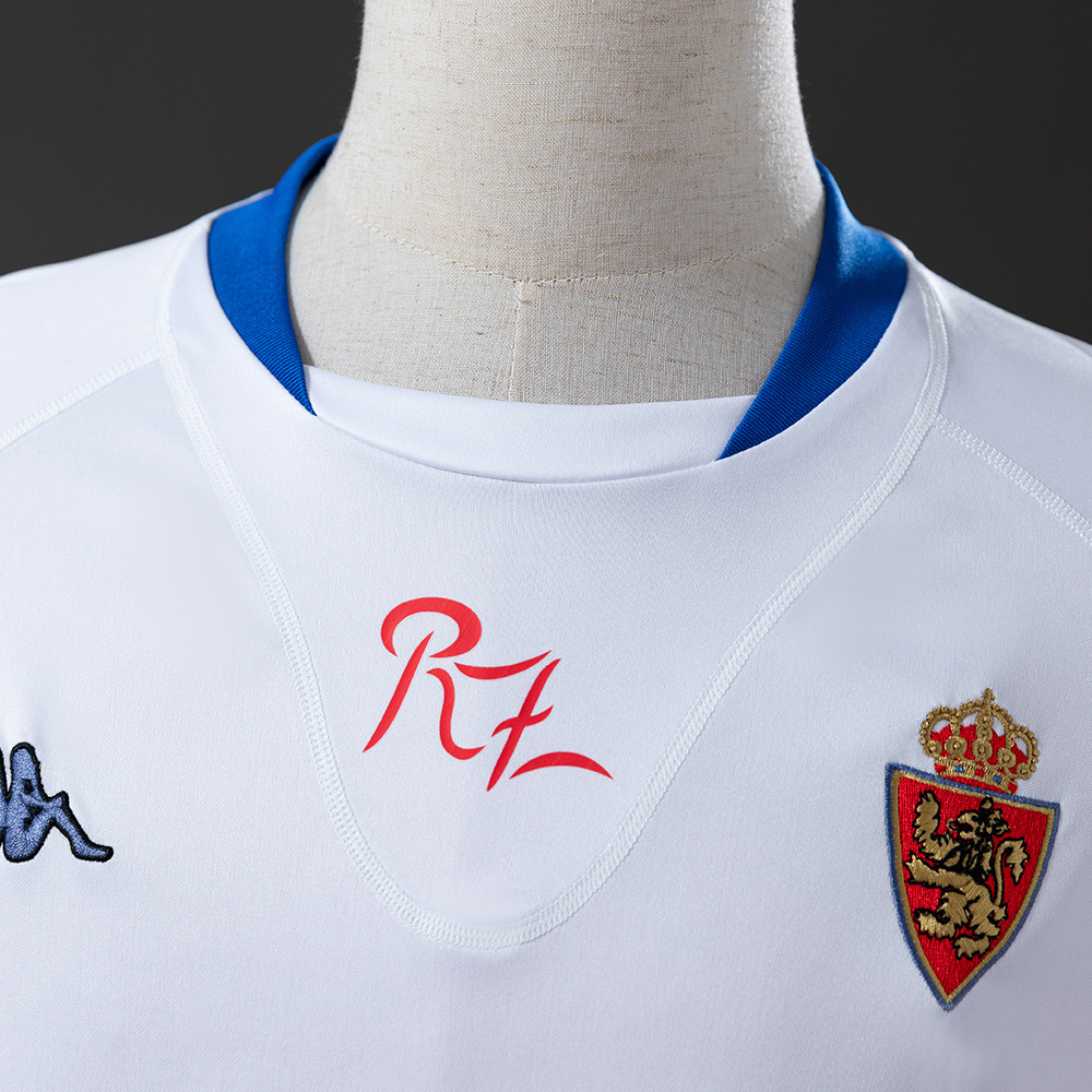Retro Real Zaragoza 2000/01 Home Jersey – Vintage Replica Football Soccer Shirt – Size S–XXL
