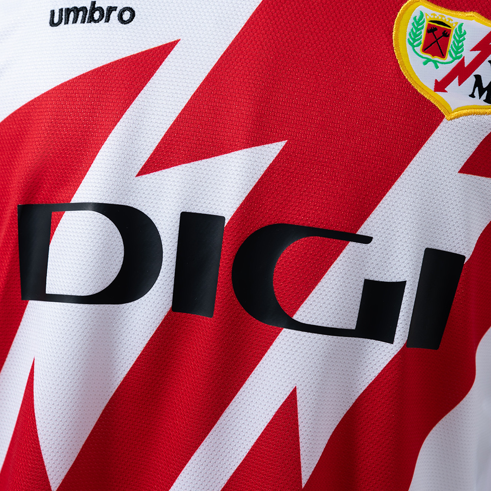 Rayo Vallecano 2025/26 Home Jersey – Replica Football Soccer Shirt – Size S–4XL