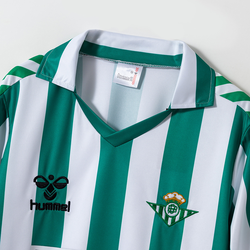 Retro Real Betis 1988/89 Home Jersey – Vintage Replica Football Soccer Shirt – Size S–2XL