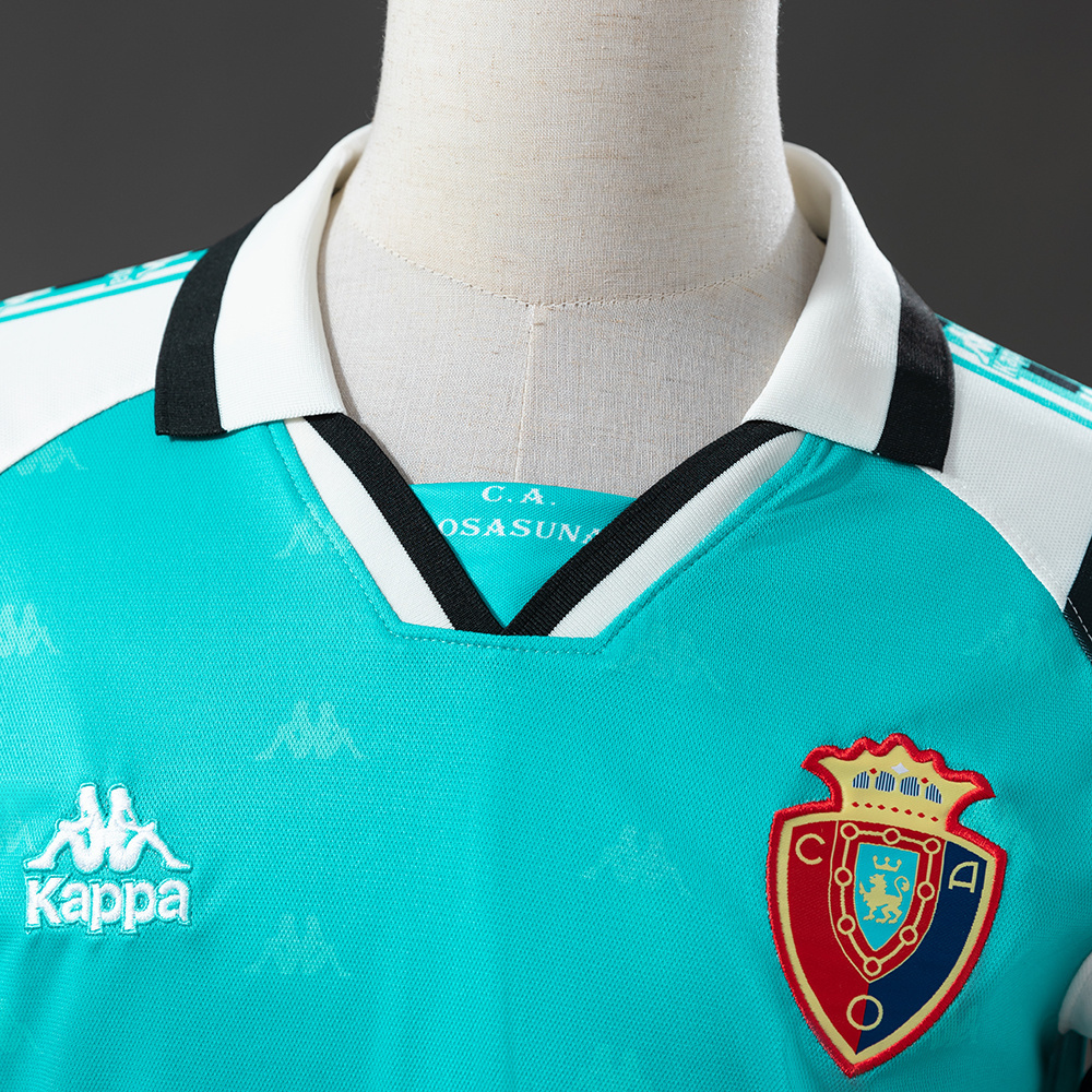Osasuna 1995/96 Away Retro Jersey – Vintage Replica Football Soccer Shirt – Size S–XXL