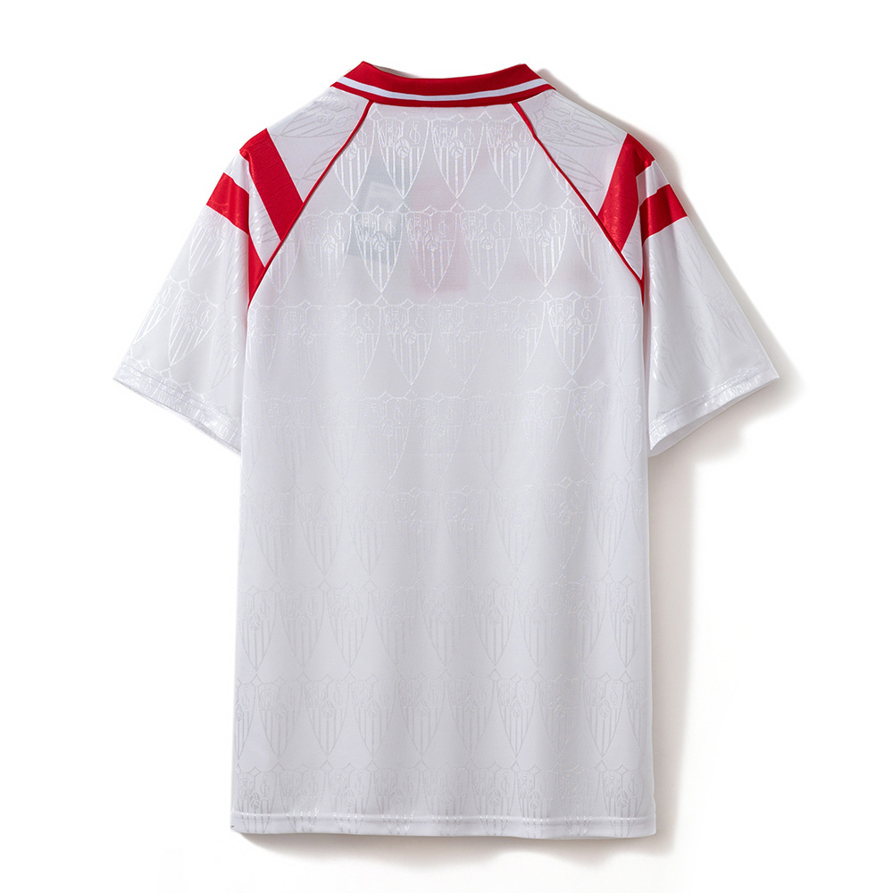 Retro Sevilla 1992/93 Home Jersey – Vintage Replica Football Soccer Shirt – Size S–2XL