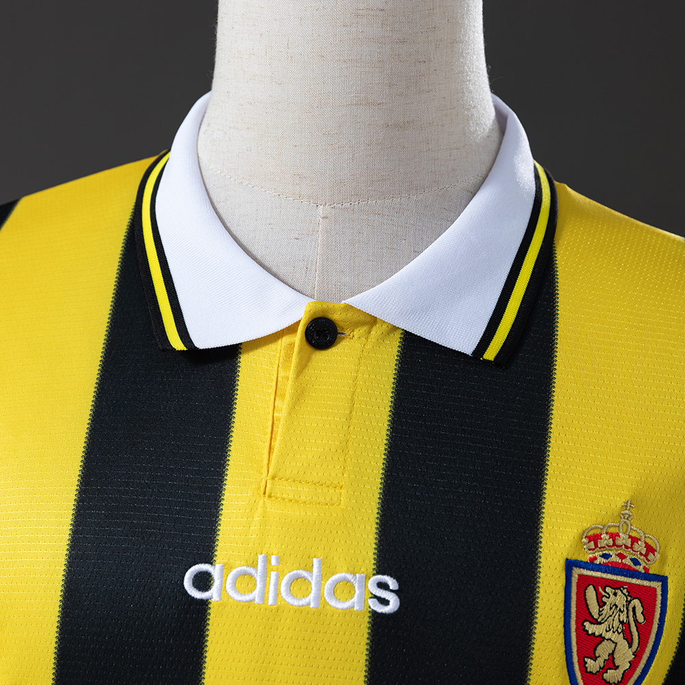 Retro Real Zaragoza 1995/96 Second Away Jersey – Vintage Replica Football Soccer Shirt – Size S–XXL