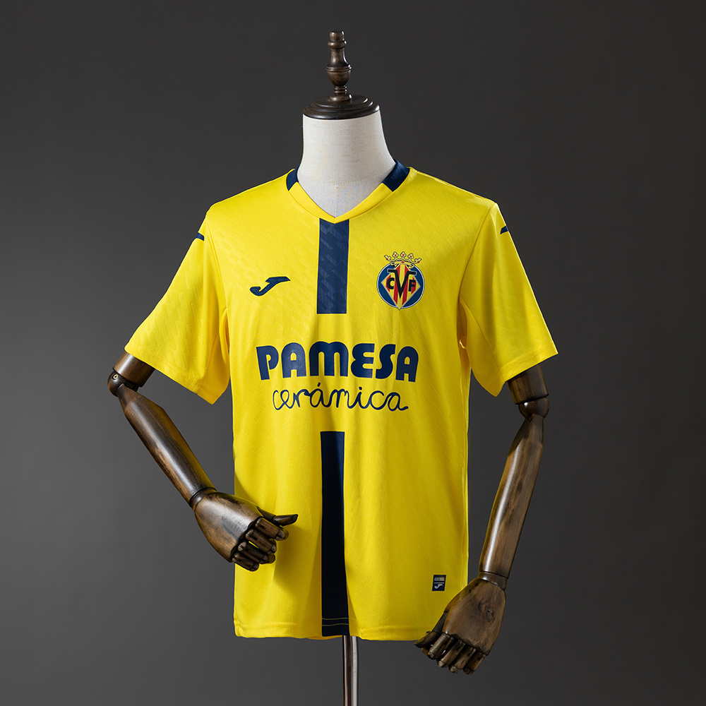 Villarreal 25/26 Home Jersey – Replica Football Soccer Shirt – Size S–4XL