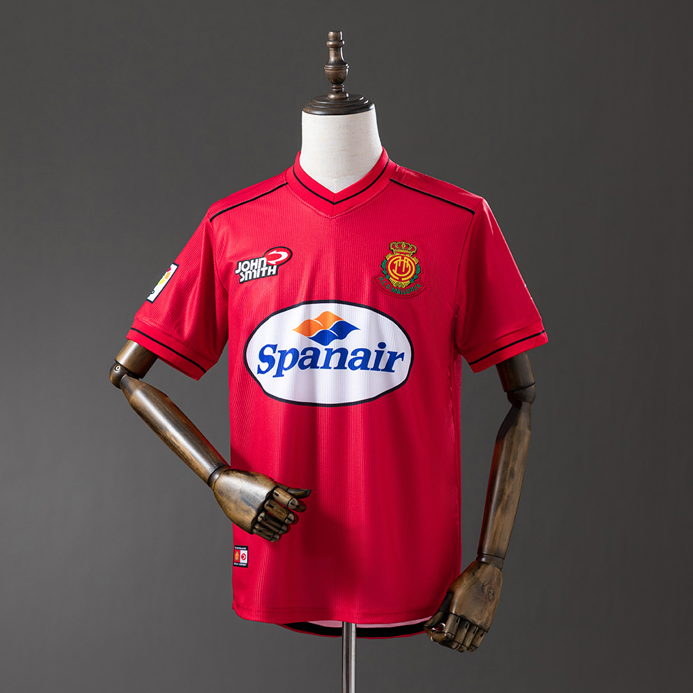 Mallorca 2000/01 Home Retro Jersey – Vintage Replica Football Soccer Shirt – Size S–XXL