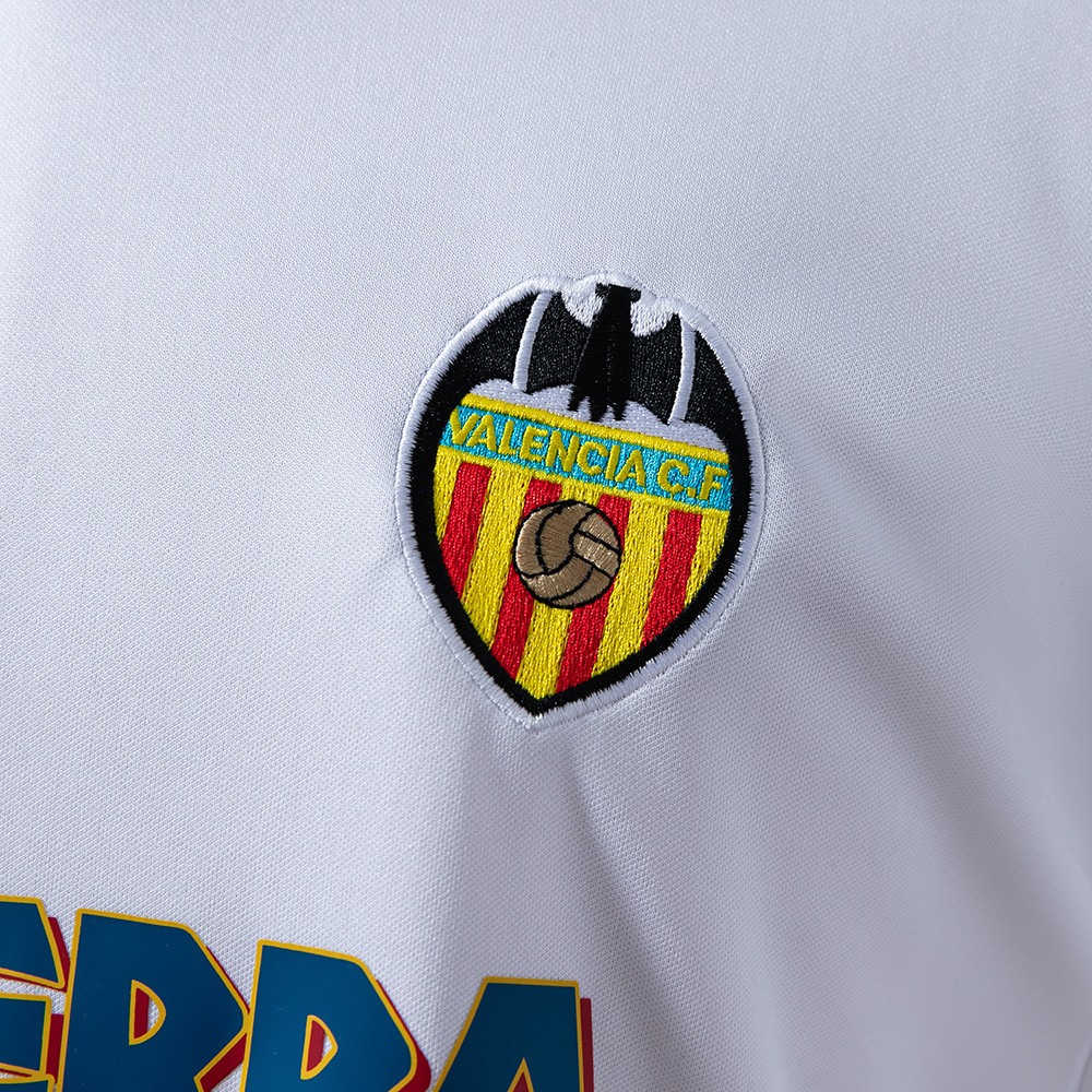 Valencia 1999/00 Home Retro Jersey – Vintage Replica Football Soccer Shirt – Size S–XXL