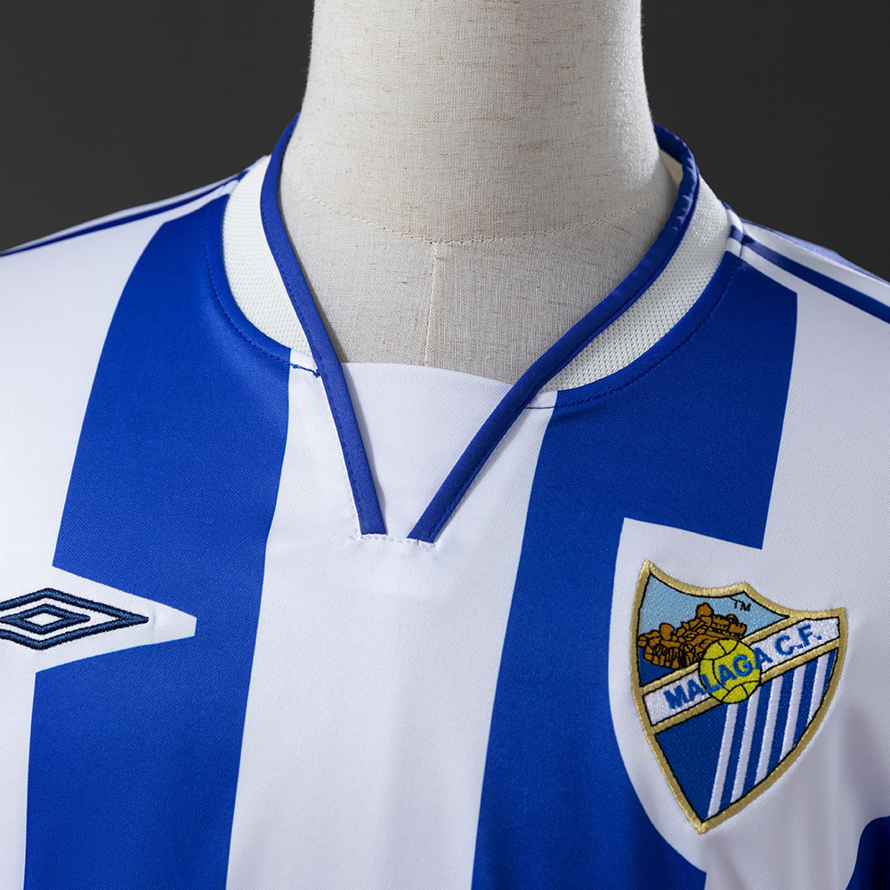 Retro Málaga CF 1996/97 Home Jersey – Vintage Replica Football Soccer Shirt – Size S–XXL