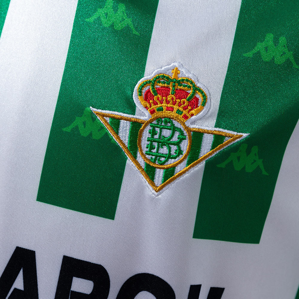 Real Betis 1995/96 Home Retro Jersey – Vintage Replica Football Soccer Shirt – Size S–XXL