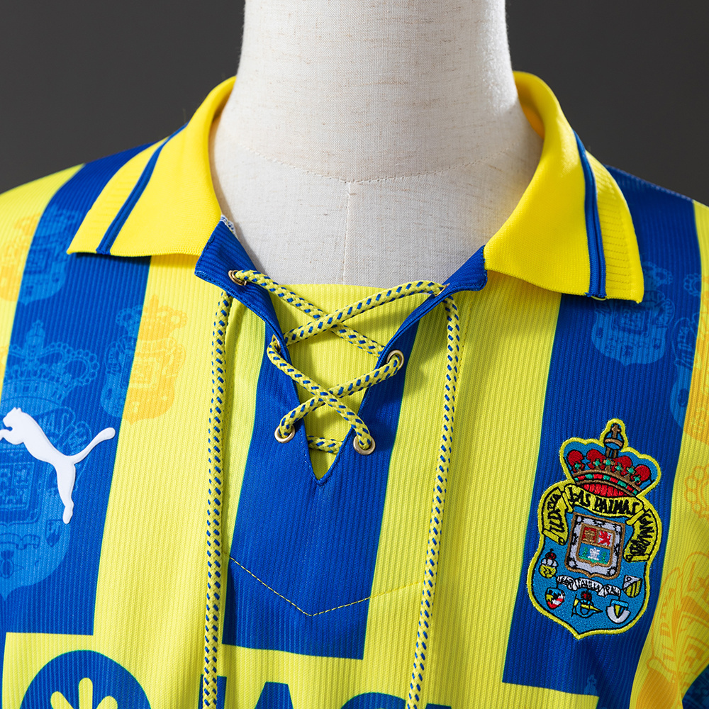 Retro Las Palmas 1997/98 Away Jersey – Vintage Replica Football Soccer Shirt – Size S–XXL