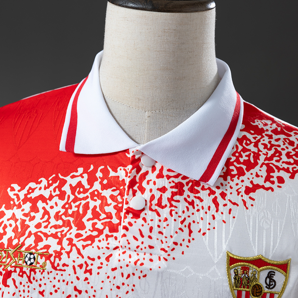 Sevilla 1993/94 Home Retro Jersey – Vintage Replica Football Soccer Shirt – Size S–XXL
