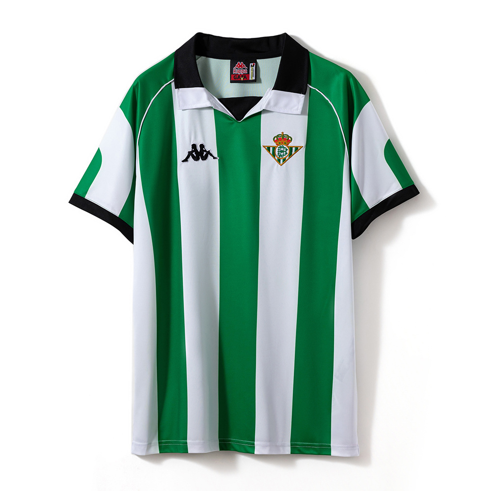 Retro Real Betis 1998/99 Home Jersey – Vintage Replica Football Soccer Shirt – Size S–2XL