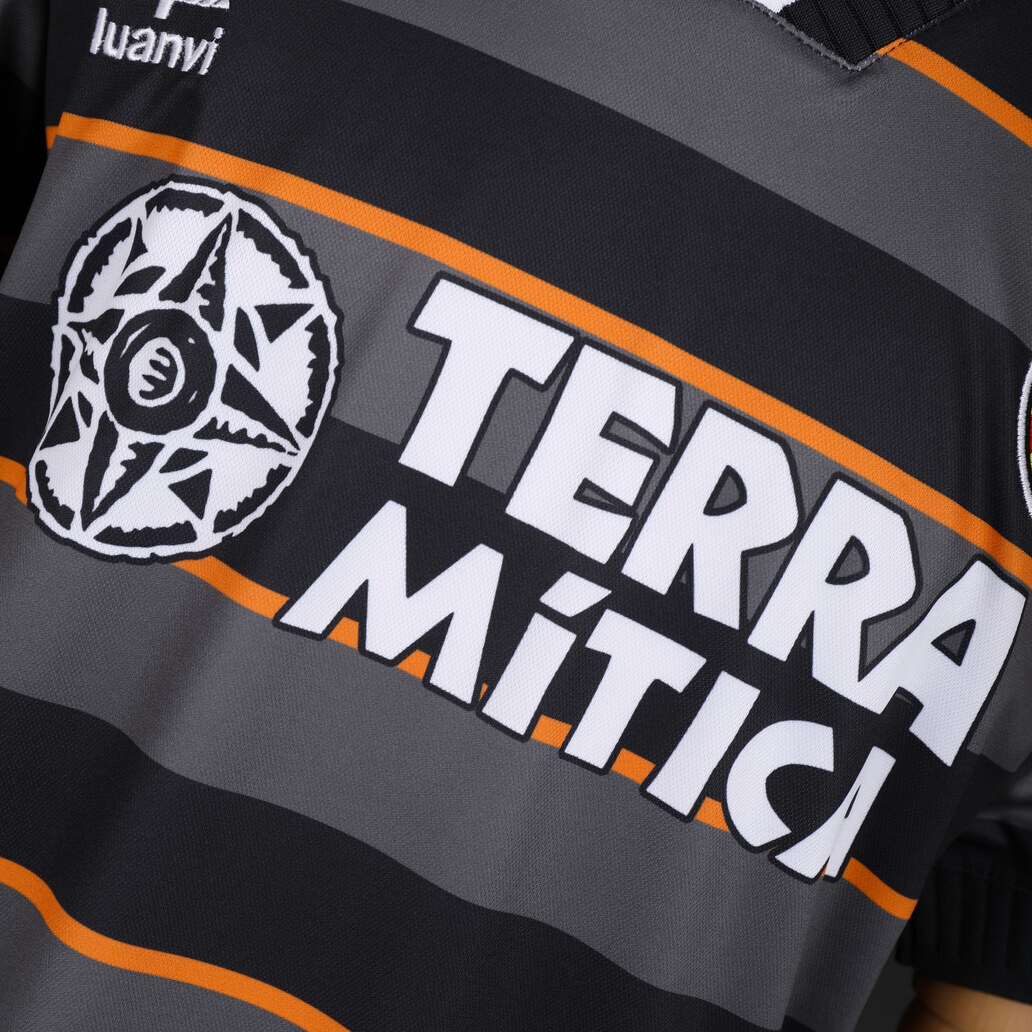 Valencia 1999/00 Second Away Retro Jersey – Vintage Replica Football Soccer Shirt – Size S–XXL