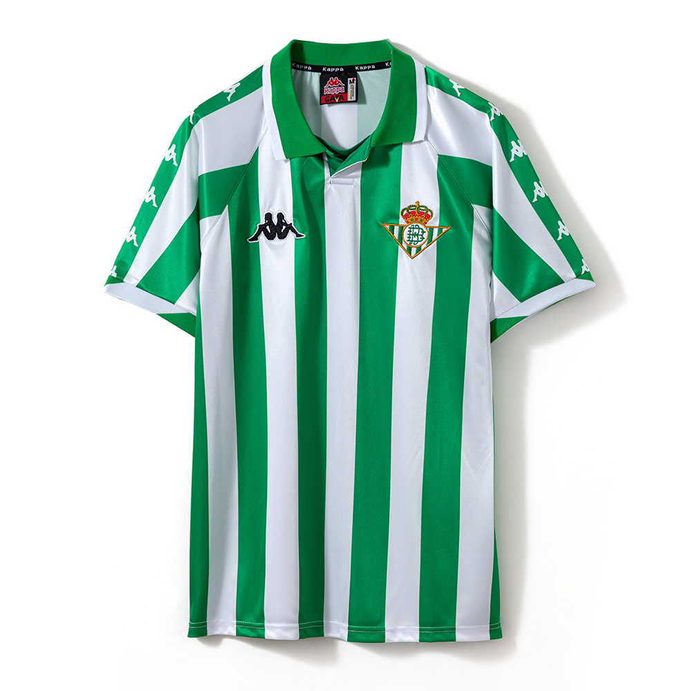 Retro Real Betis 2000/01 Home Jersey – Vintage Replica Football Soccer Shirt – Size S–2XL