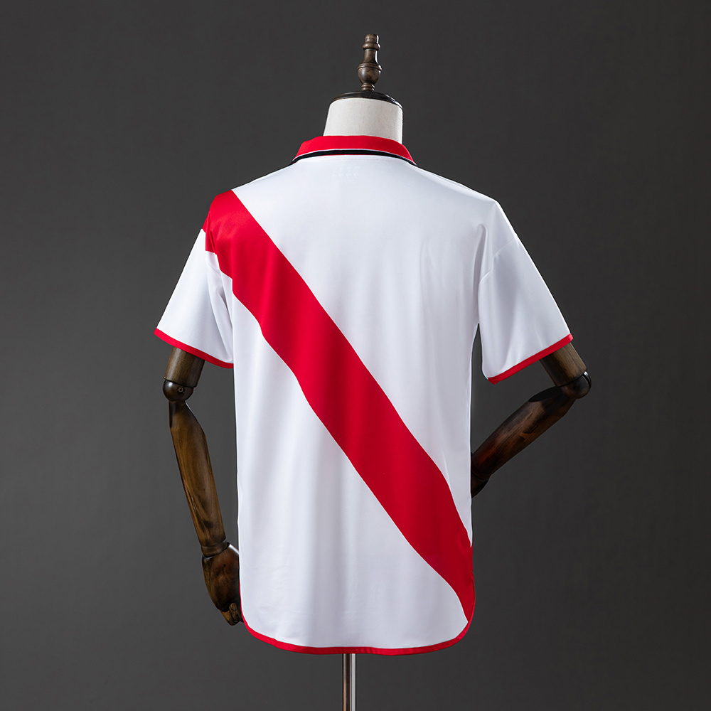 Retro Rayo Vallecano 2001/02 Home Jersey – Vintage Replica Football Soccer Shirt – Size S–XXL