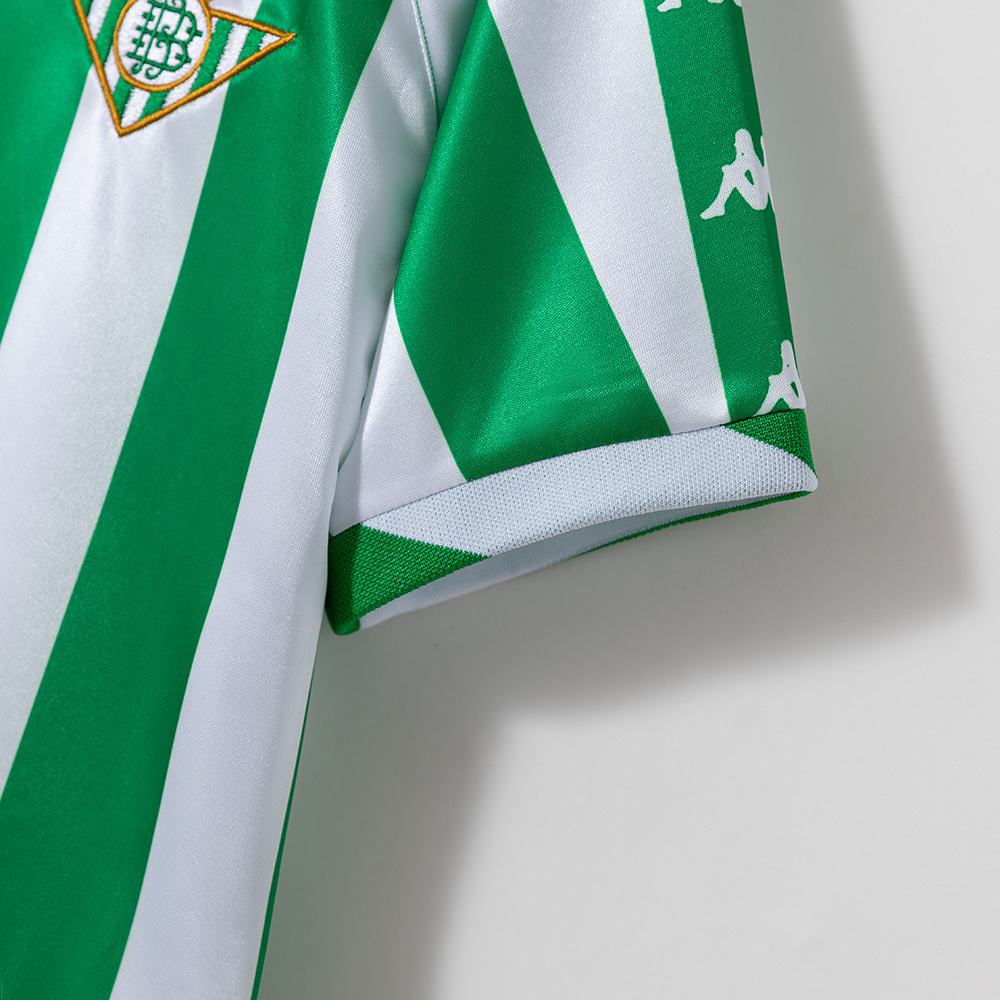 Retro Real Betis 2000/01 Home Jersey – Vintage Replica Football Soccer Shirt – Size S–2XL