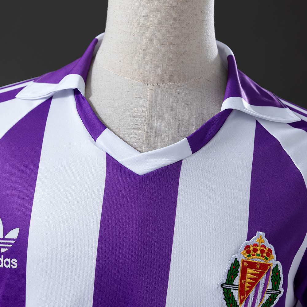 Real Valladolid 1984 Home Retro Jersey – Vintage Replica Football Soccer Shirt – Size S–XXL