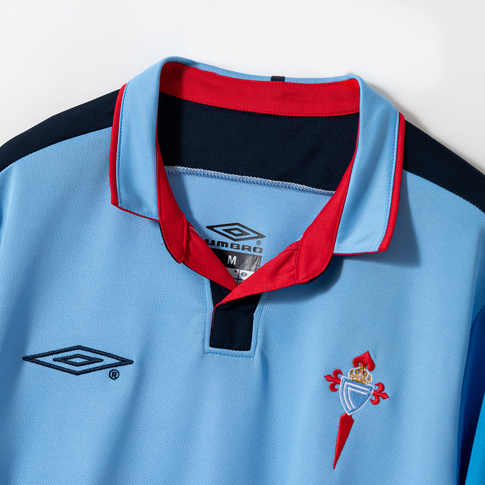 Retro Celta de Vigo 2003/04 Home Jersey – Vintage Replica Football Soccer Shirt – Size S–2XL
