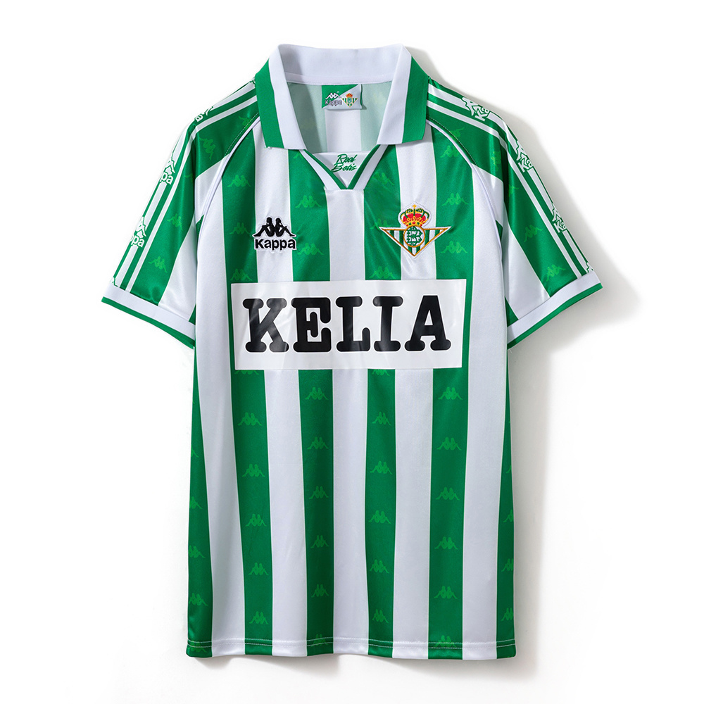 Retro Real Betis 1996/97 Home Jersey – Vintage Replica Football Soccer Shirt – Size S–2XL