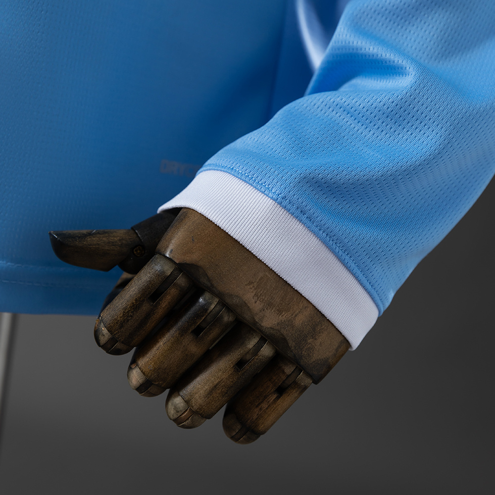 Manchester City 25/26 Home Long Sleeve Jersey – Replica Football Soccer Shirt – Size S–4XL